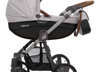 babyactive cărucior 2 în 1 mommy classic gray star