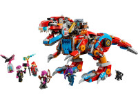 lego dreamzzz 71484 constructor "dinozaurul robot c-rex al lui coope" (917 el.)