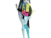 monster high hnf79 set de joc cu păpușa frankie stein seria secretele in dulap 