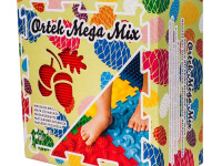 ortek 09428 covoraș ortopedic pentru masaj puzzle "mix" (10 el.)