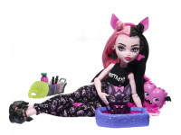 monster high hky66 papusa draculaura "petrecerea infricosatoare in pijama"