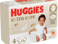 huggies extra care 4 (8-16 kg.) 33 buc.