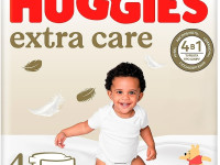 huggies extra care 4 (8-16 kg.) 33 buc.