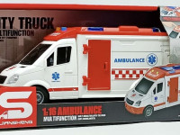 jstoys mașina “ambulantă” cu sunete și lumina js126 