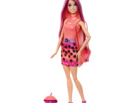 barbie htj22 păpușă "pop reveal: bubble-ti mochi mango"