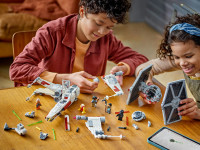 lego star wars 75393 Конструктор "Микс истребителей tie и x-wing" (1063 дет.)