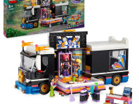 lego friends  42619 constructor "autocar de turneu pentru staruri pop" (845 el.)