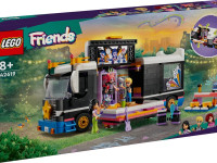 lego friends  42619 constructor "autocar de turneu pentru staruri pop" (845 el.)