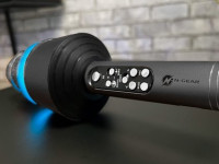 n-gear Портативный беспроводной bluetooth-микрофон для караоке "star mic" starmic100grey графитовый 