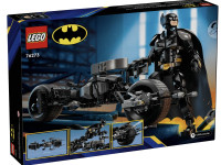 lego super heroes 76273 constructor ""figurina batman si motocicleta bat-pod" (713 el.)