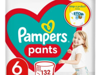 pampers pants 6 (15+ kg.) 132 buc.