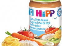 hipp 6823 paste cu legume și pește în sos de rosii (12m+) 220 rg.