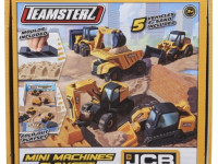 teamsterz 1417259 set de joc "jcb mini sand machines"