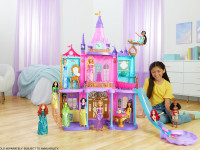 disney princess hlw29 casă de păpuși "castelul de vis" cu 25 de accesorii