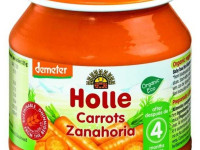 holle bio organic Пюре Морковь (4 м+) 125 гр.