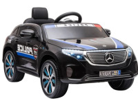 kikkaboo 31006050330 masina electrica "mercedes benz eqc400 police" (negru)