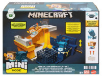 mattel minecraft hxt72 set  de joc "rise of the varden"