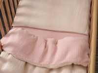 veres 153.7.01 lenjerie de pat "muslin pink-beige" (3 buc.)