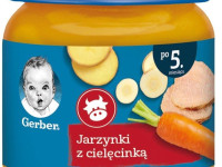 gerber Овощное пюре с говядиной (5 м+) 125 гр.